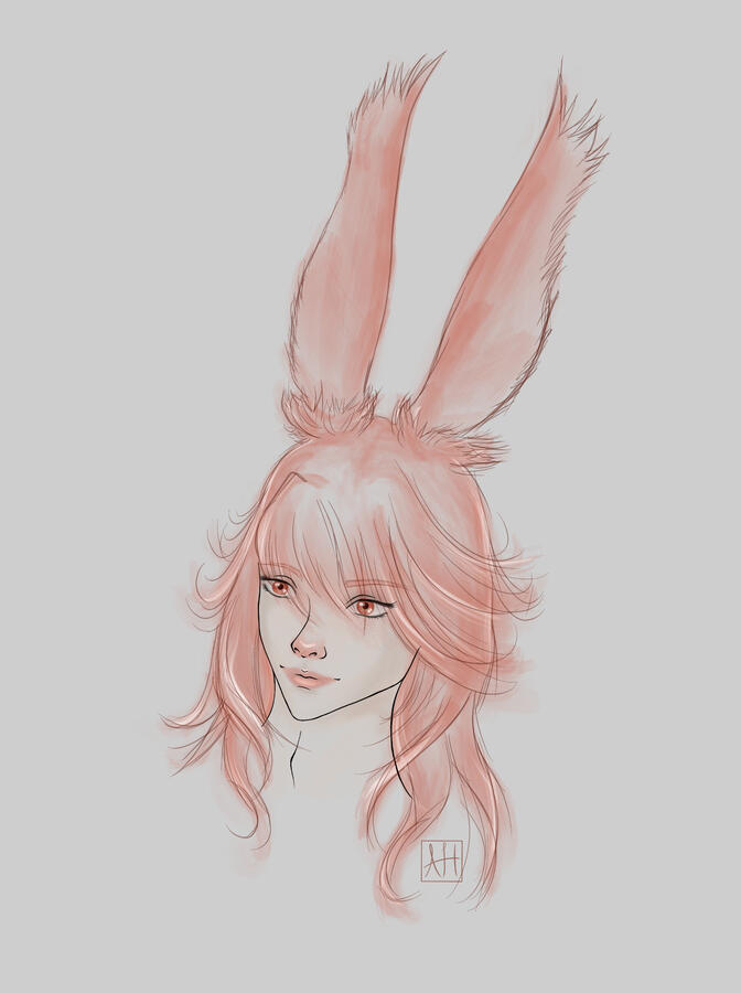 Strawberry Portrait (by me)
